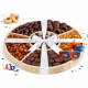 Large Round Choco Nut Tray - USA